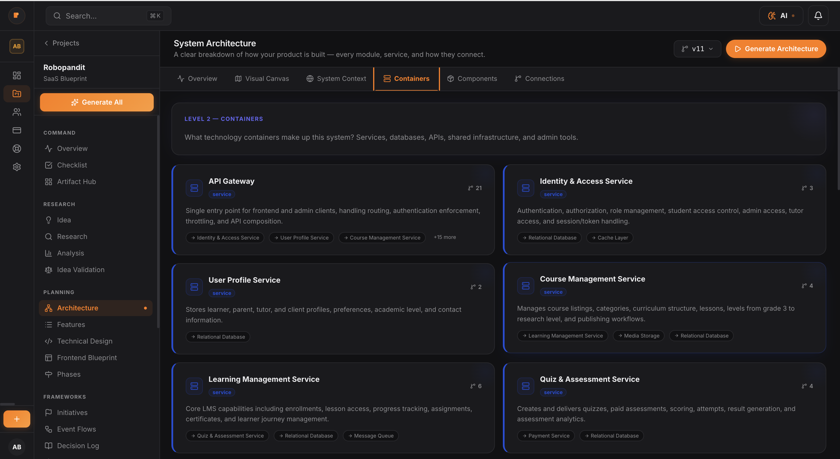 Containers & Services